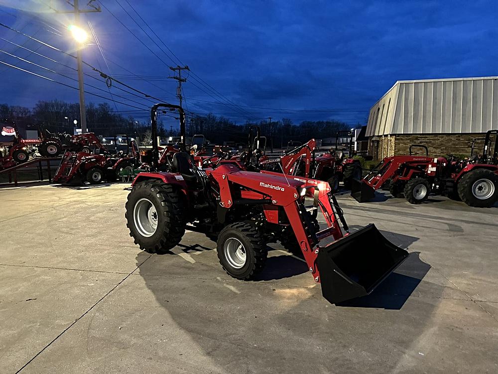 Tackling Tough Jobs with the 2023 Mahindra 4500 Series 4550 4WD ROPS Gear