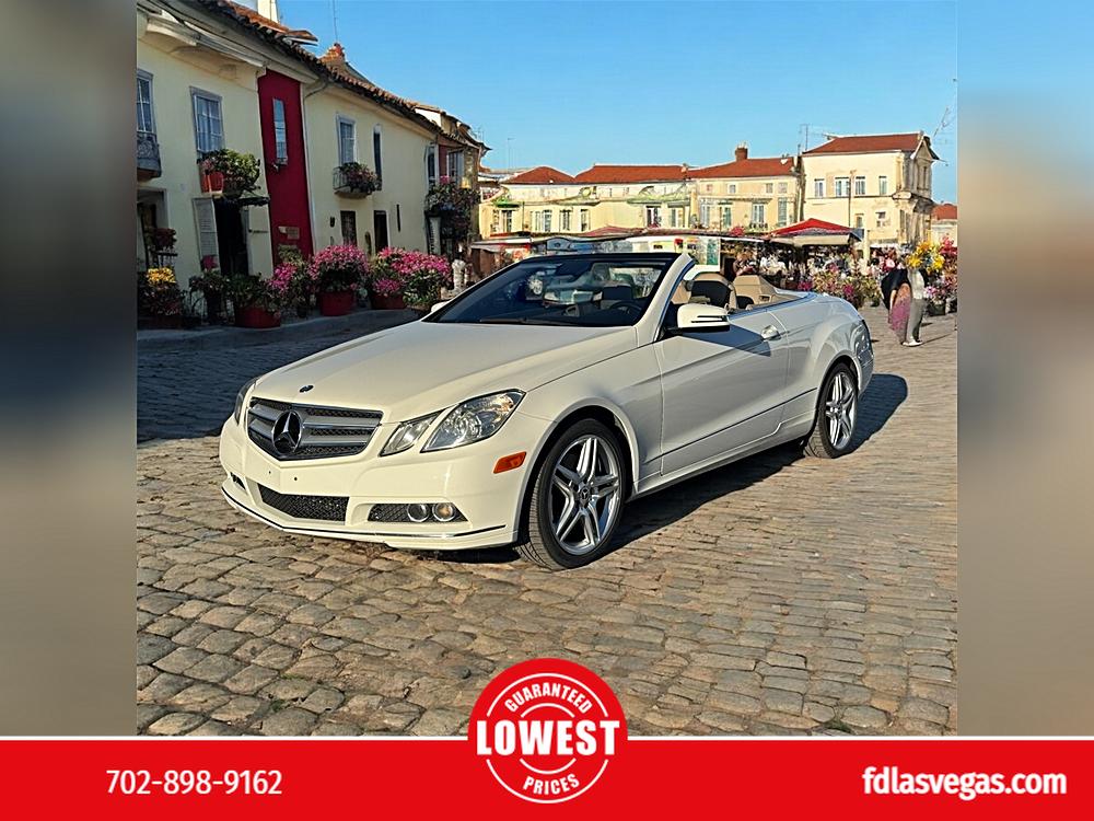Take the Wheel of Possibility: 2011 Mercedes-Benz E-Class 2dr Cabriolet E 350 RWD