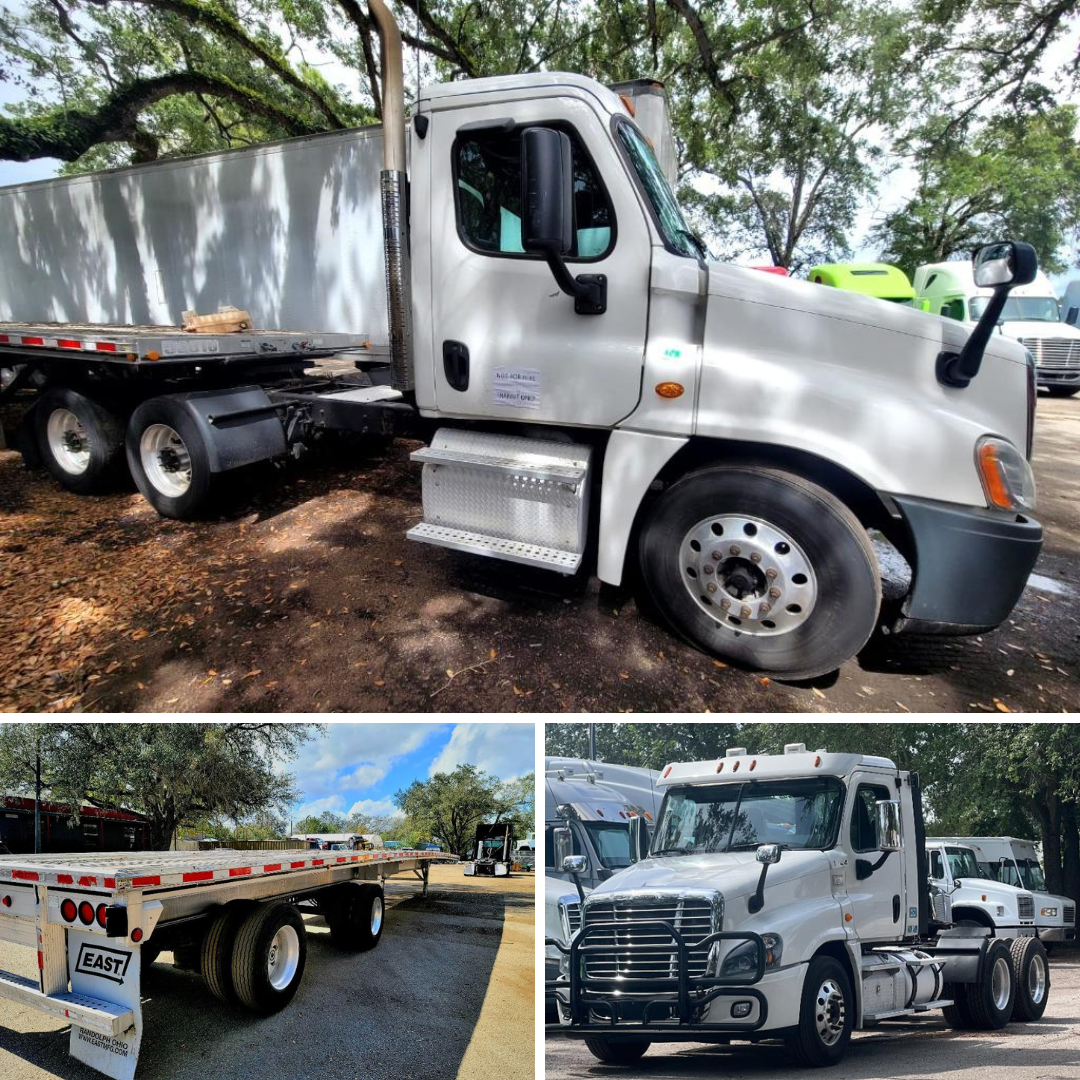 Comparing Strength and Style: 2017 FON TRL TL, 2016 Freightliner Cascadia 125 Daycab, and 2017 Freightliner Cascadia 125 Non-Sleeper