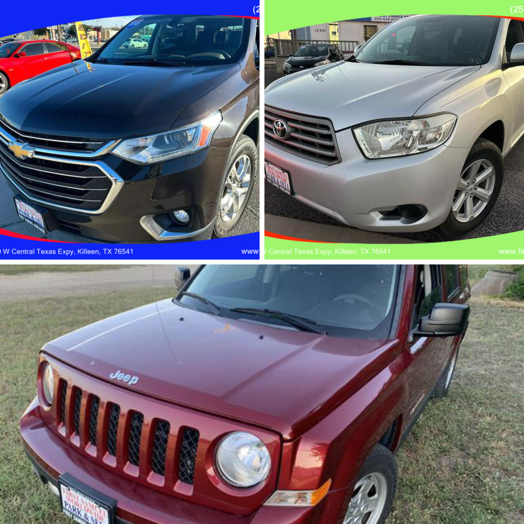 SUV Showdown: Comparing Jeep Patriot, Chevrolet Traverse, and Toyota Highlander