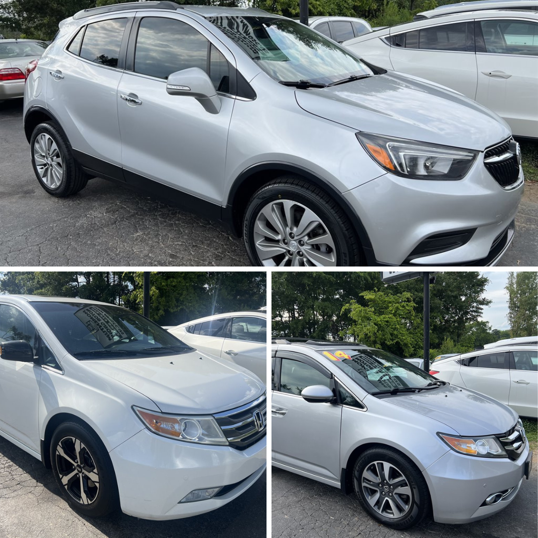 Family-Friendly Minivans: A Comparison of the 2012 Honda Odyssey Touring, 2018 Buick Encore Preferred, and 2014 Honda Odyssey Touring Elite