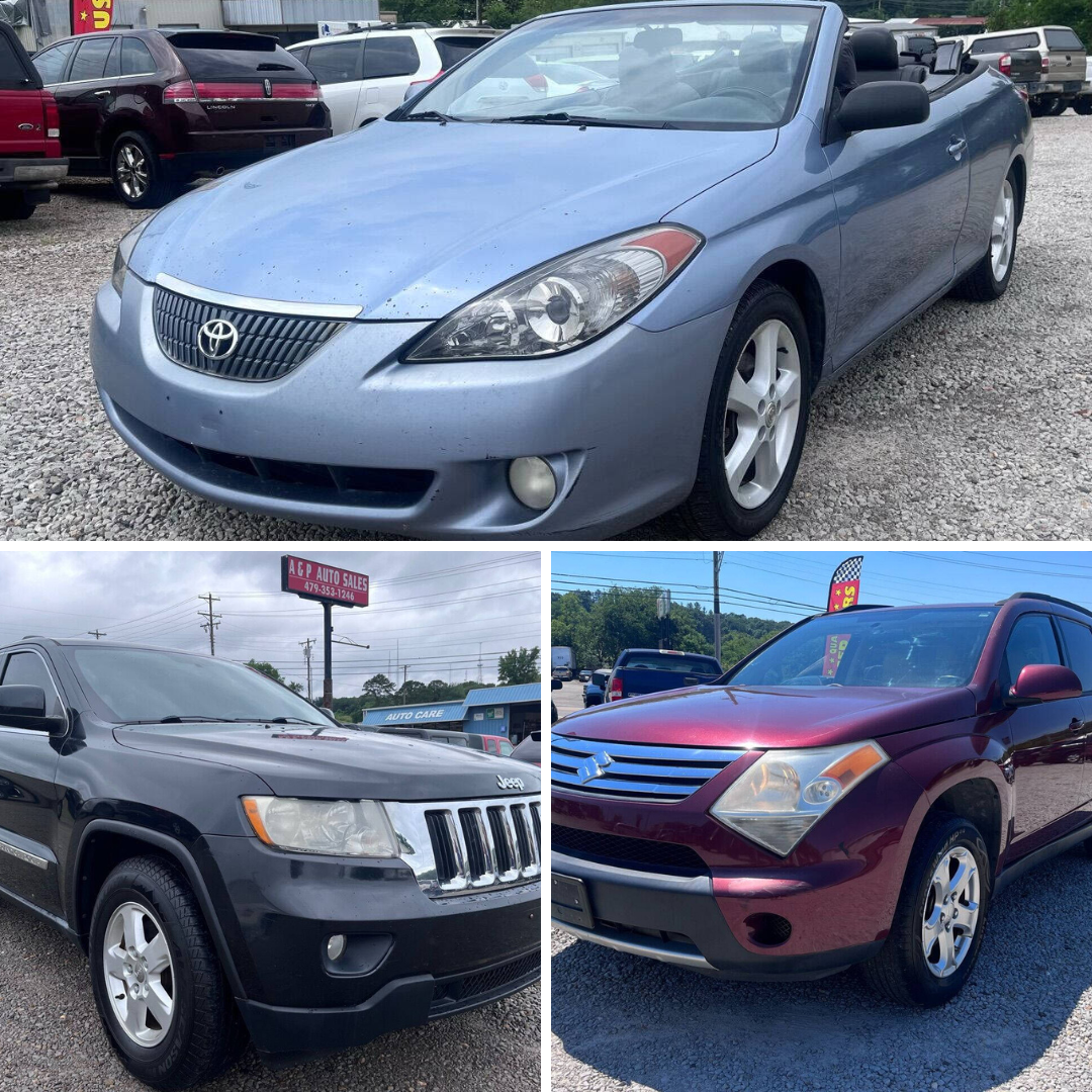 Luxury Showdown: Toyota Camry Solara vs. Jeep Grand Cherokee vs. Suzuki XL7