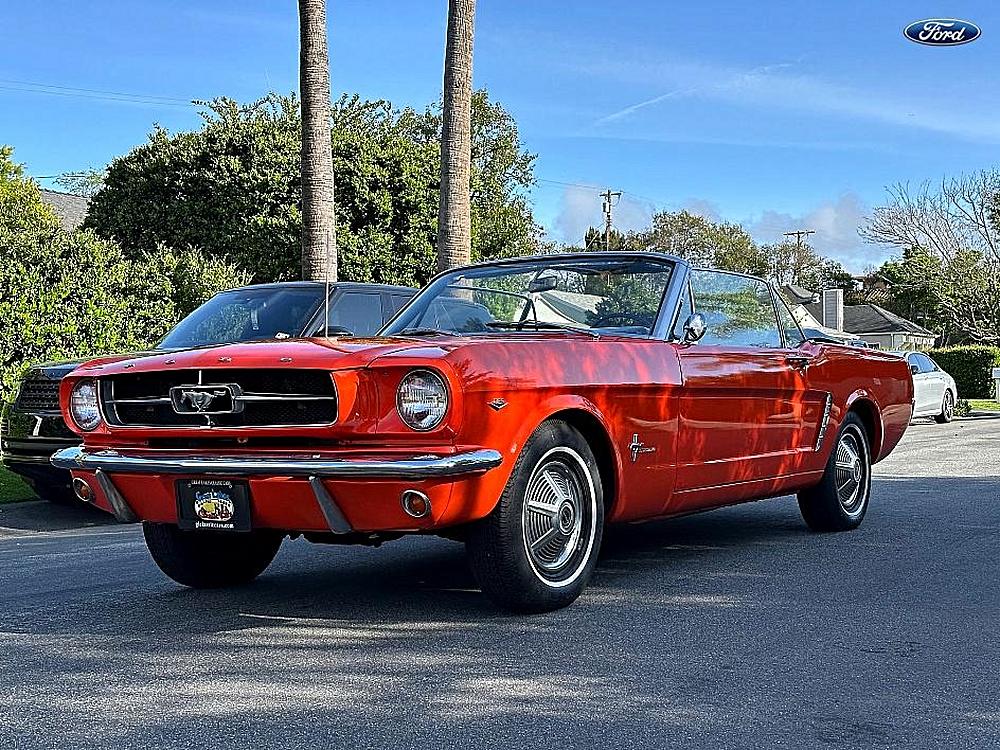 Take the Wheel of Possibility: 1965 Ford Mustang Convertible v8 289cu