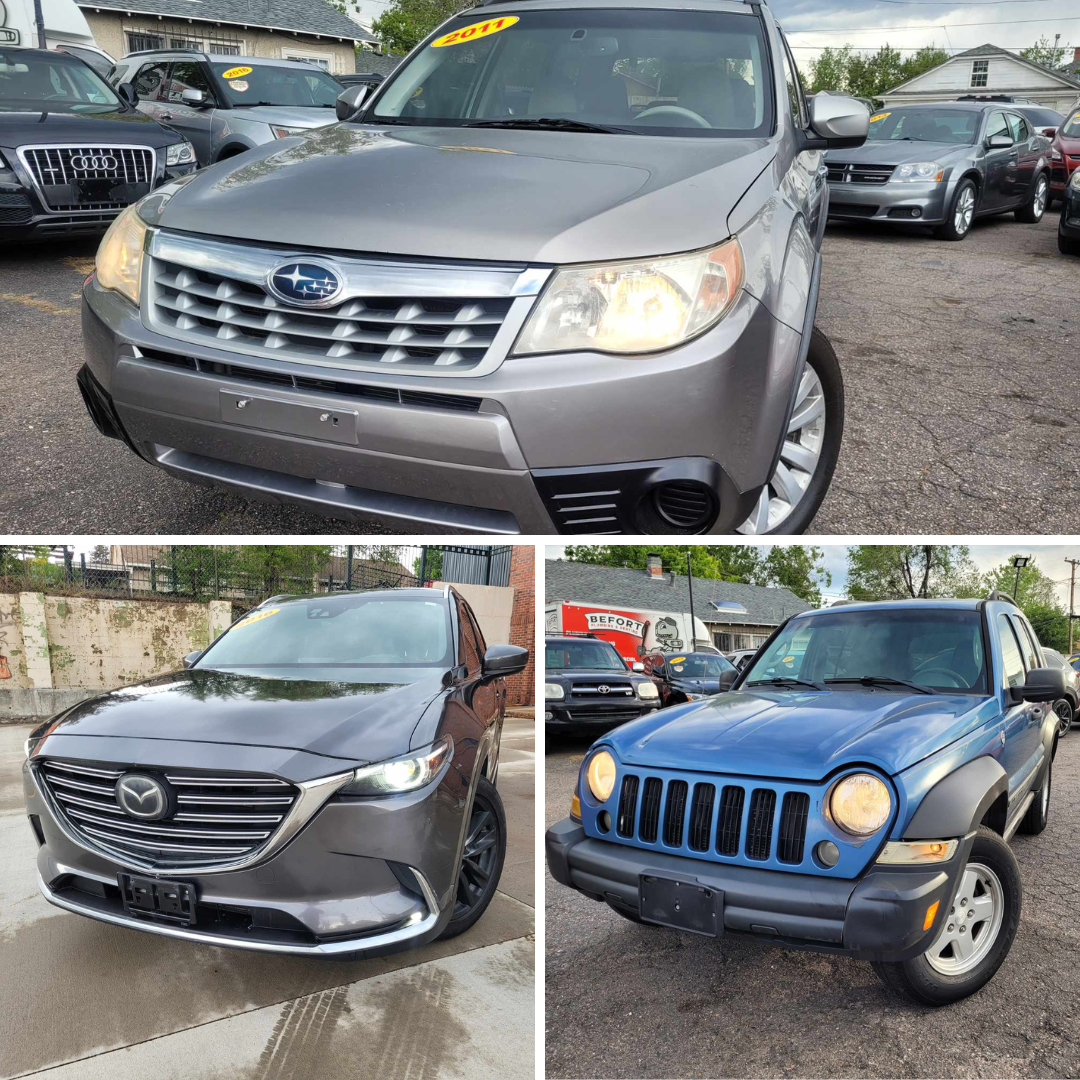 SUV Showdown: Comparing the 2011 Subaru Forester, 2016 Mazda CX-9, and 2006 Jeep Liberty
