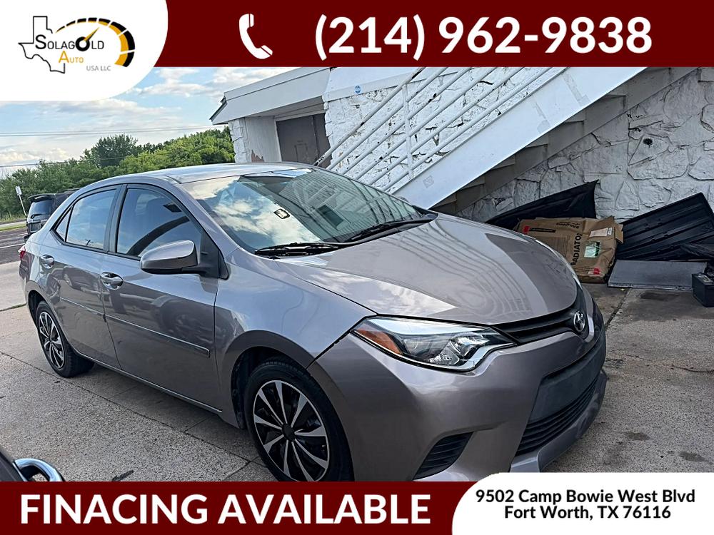 🚘 Take the Wheel of Possibility: 2015 Toyota Corolla LE Sedan 4D