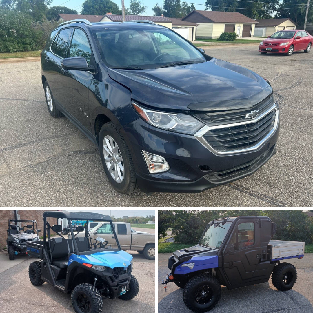 Choosing the Right Ride: Comparing the 2023 CFMoto U FORCE 600, 2021 Odes Powersports X-F3, and 2018 Chevrolet Equinox LT