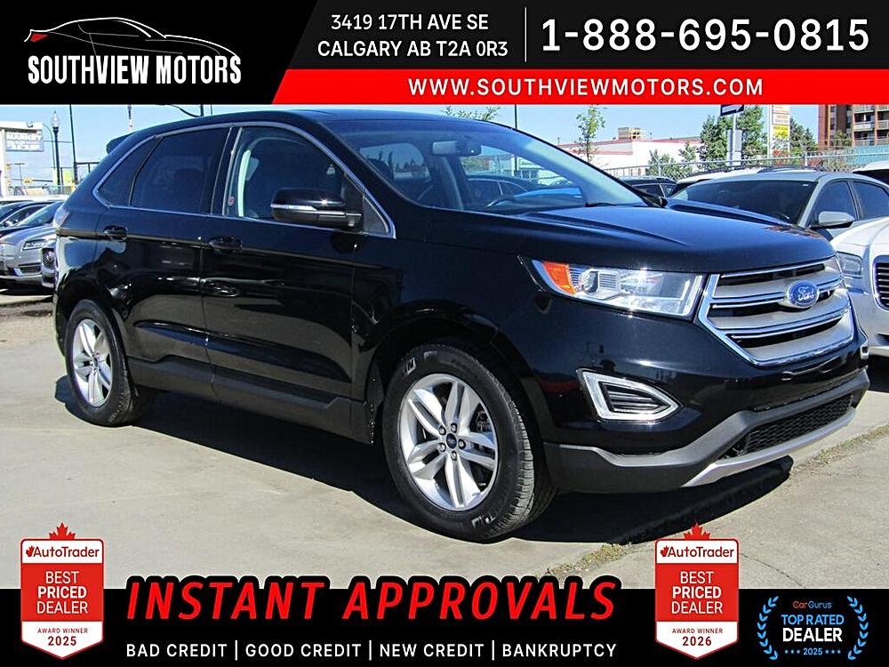Top 10 Reasons You’ll Love the 2017 Ford Edge SEL AWD-One Owner, No Accidents, Comfortable, Capable