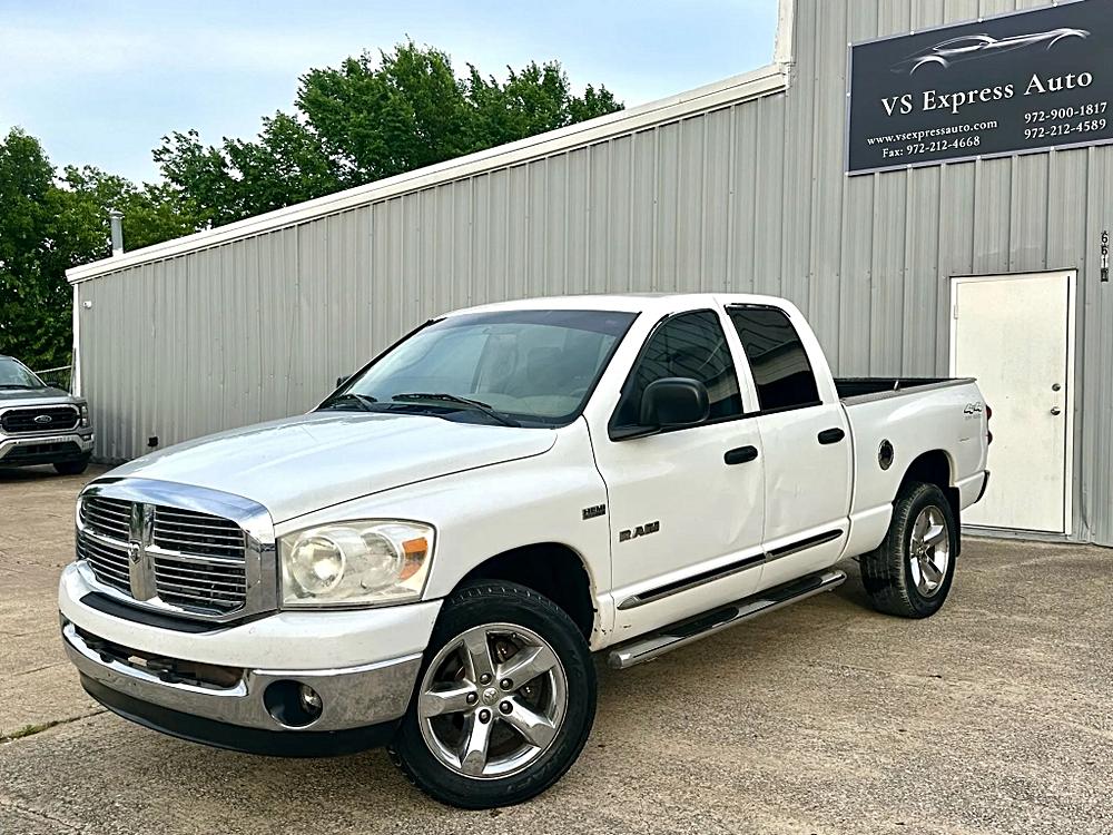 🚘 Take the Wheel of Possibility: 2008 Dodge Ram 1500 Quad Cab ST Pickup 4D 8 ft