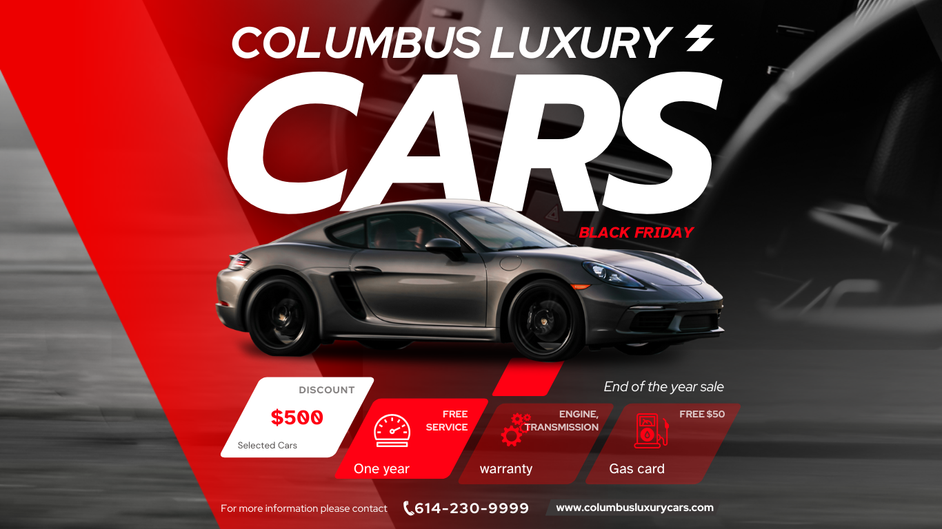 Elevate Your Savings at Columbus Luxury Cars’ Black Friday Extravaganza!