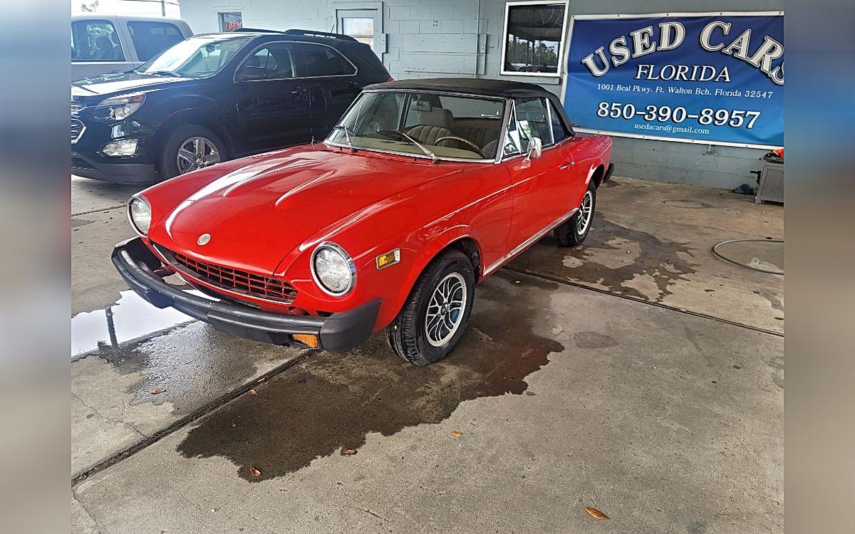 Timeless Elegance: The 1977 FIAT Spider