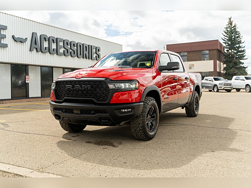 Why the 2025 RAM 1500 Rebel 4×4 Crew Cab 5’7″ Box Stands Out 🌟