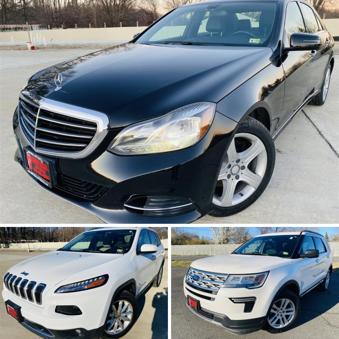 A Triple Treat: Comparing the Ford Explorer, Jeep Cherokee, and Mercedes-Benz E-Class