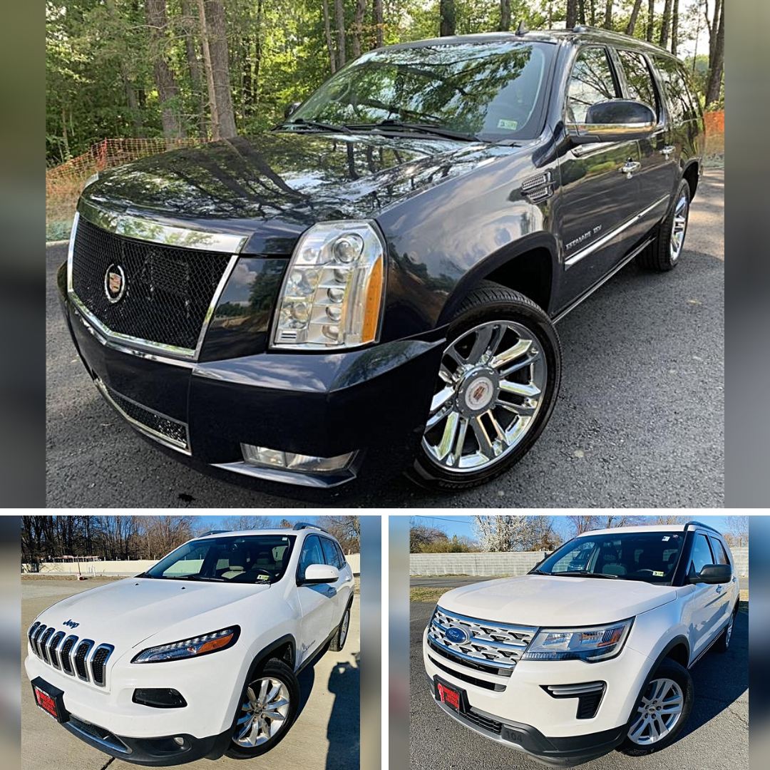 Three Standout SUVs: A Head-to-Head Look at the Ford Explorer, Cadillac Escalade, and Jeep Cherokee