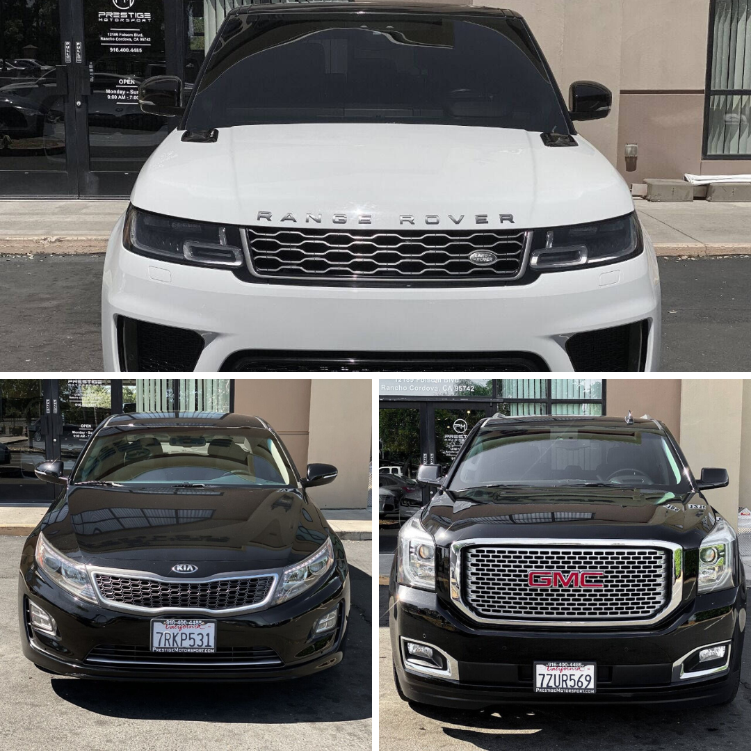 Luxurious Lineup: Comparing the Range Rover Sport, Kia Optima Hybrid, and GMC Yukon Denali