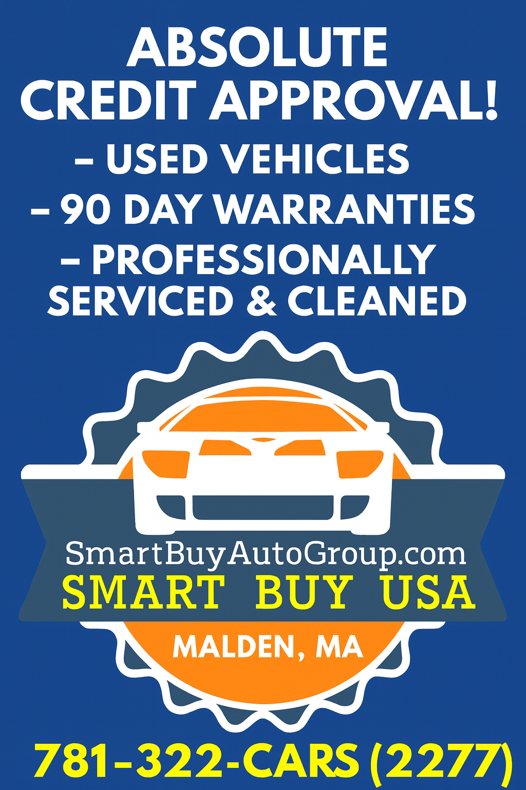 Drive Away Confidently Today with Guaranteed Credit Approval at Smart Buy USA
