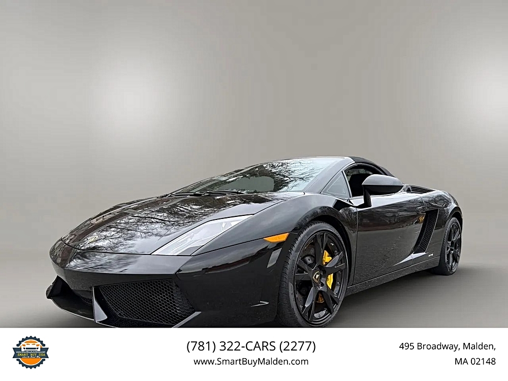 🚘 Take the Wheel of Possibility: 2010 Lamborghini Gallardo LP 560-4 Roadster 2D