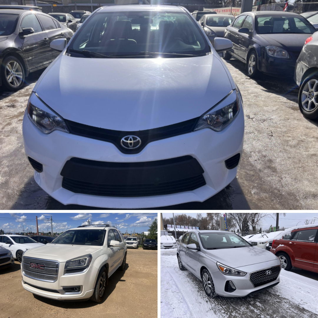 Affordable Choices: Comparing the 2013 GMC Acadia, 2018 Hyundai Elantra GT, and 2014 Toyota Corolla