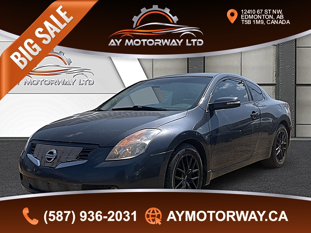 🚙 A Day With the 2008 Nissan Altima 2dr Cpe V6 CVT 3.5 SE