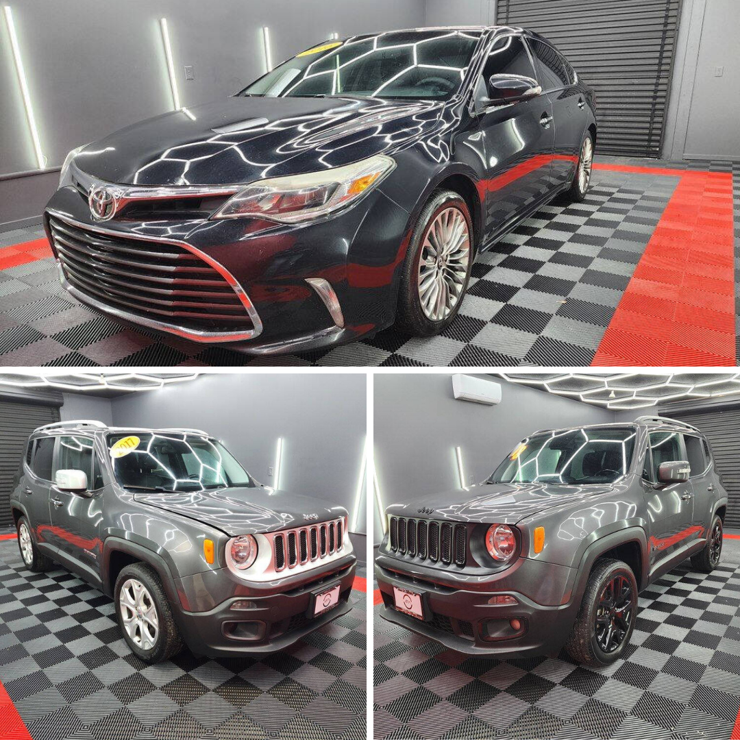 SUV Showdown: Comparing the 2016 Toyota Avalon XLE, 2018 Jeep Renegade Latitude, and 2017 Jeep Renegade Limited