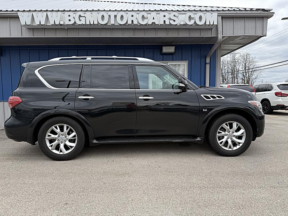 Discover the 2014 Infiniti QX80 4WD 4dr SUV: Luxurious, Powerful, and Affordable
