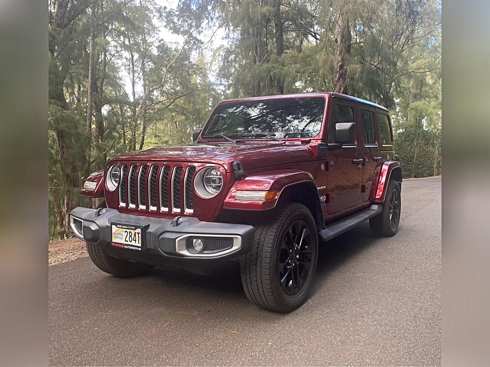 🚘 Take the Wheel of Possibility: 2021 JEEP WRANGLER UNLIMI SAHARA 4XE