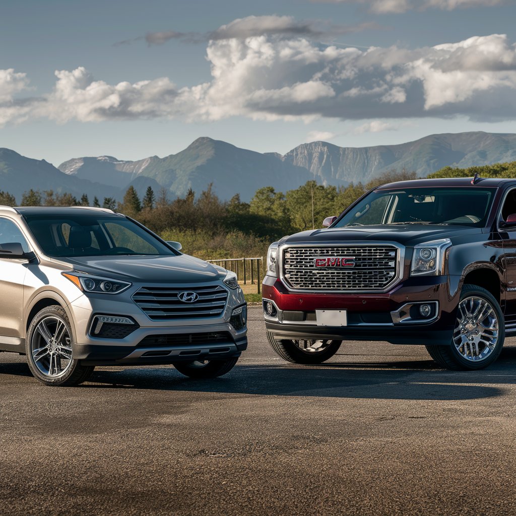 The Ultimate Comparison: 2017 Hyundai Santa Fe Sport Vs. 2017 GMC Yukon Denali The Ultimate Comparison: 2017 Hyundai Santa Fe Sport Vs. 2017 GMC Yukon Denali