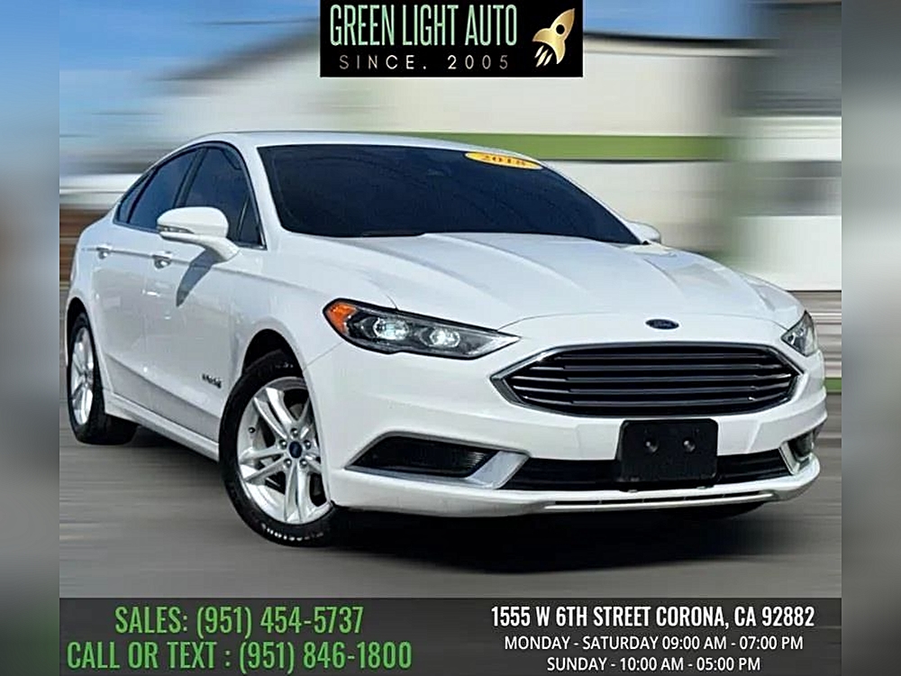 Why the 2018 Ford Fusion SE Hybrid Sedan 4D Stands Out 🌟