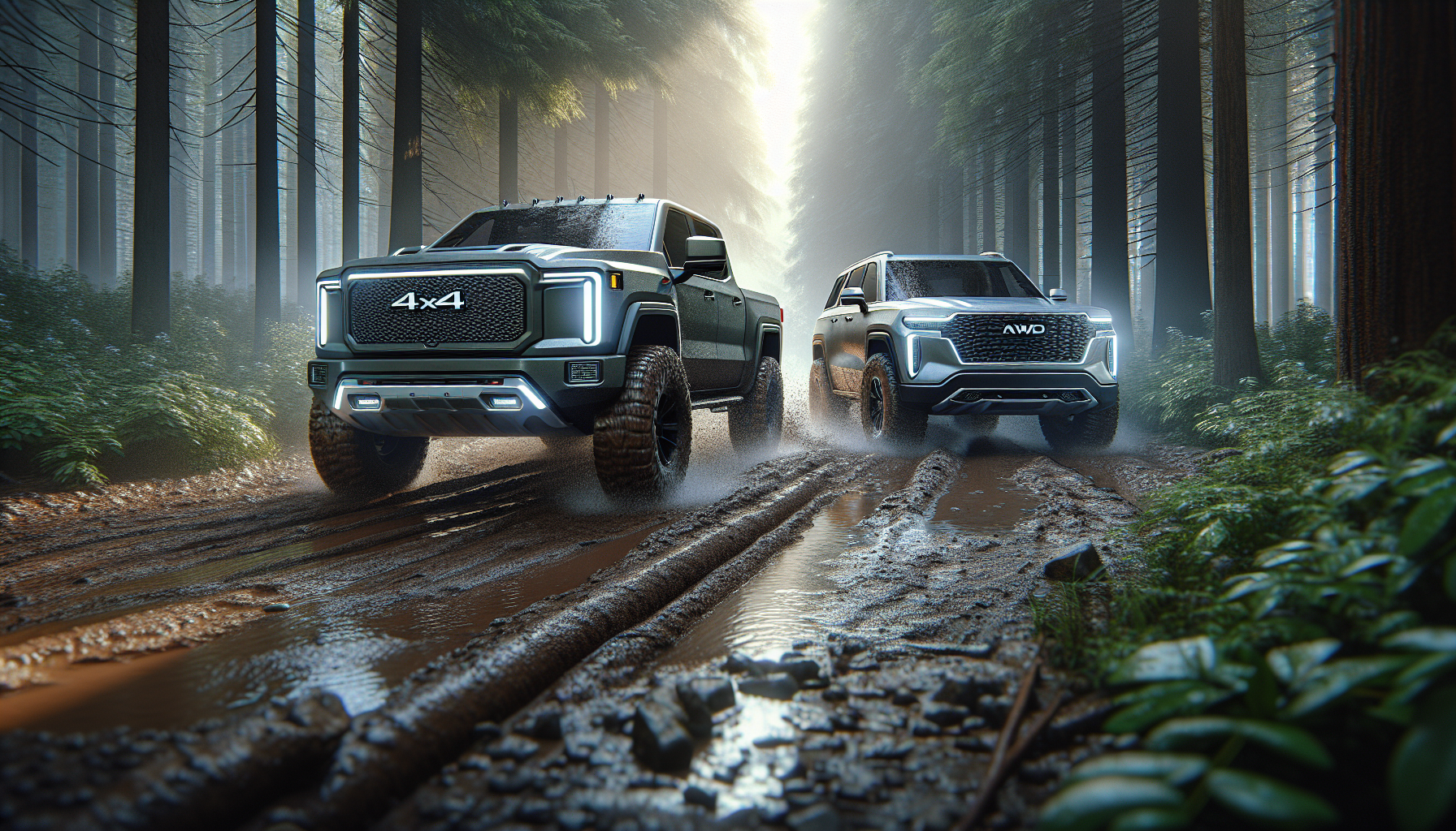 4×4 Trucks vs. AWD SUVs: Choosing the Right Off-Road Vehicle