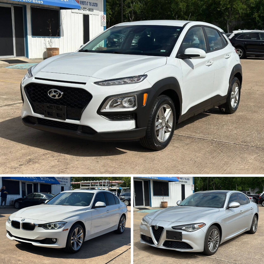 Luxury on Wheels: Hyundai Kona, BMW 3 Series, and Alfa Romeo Giulia Compared