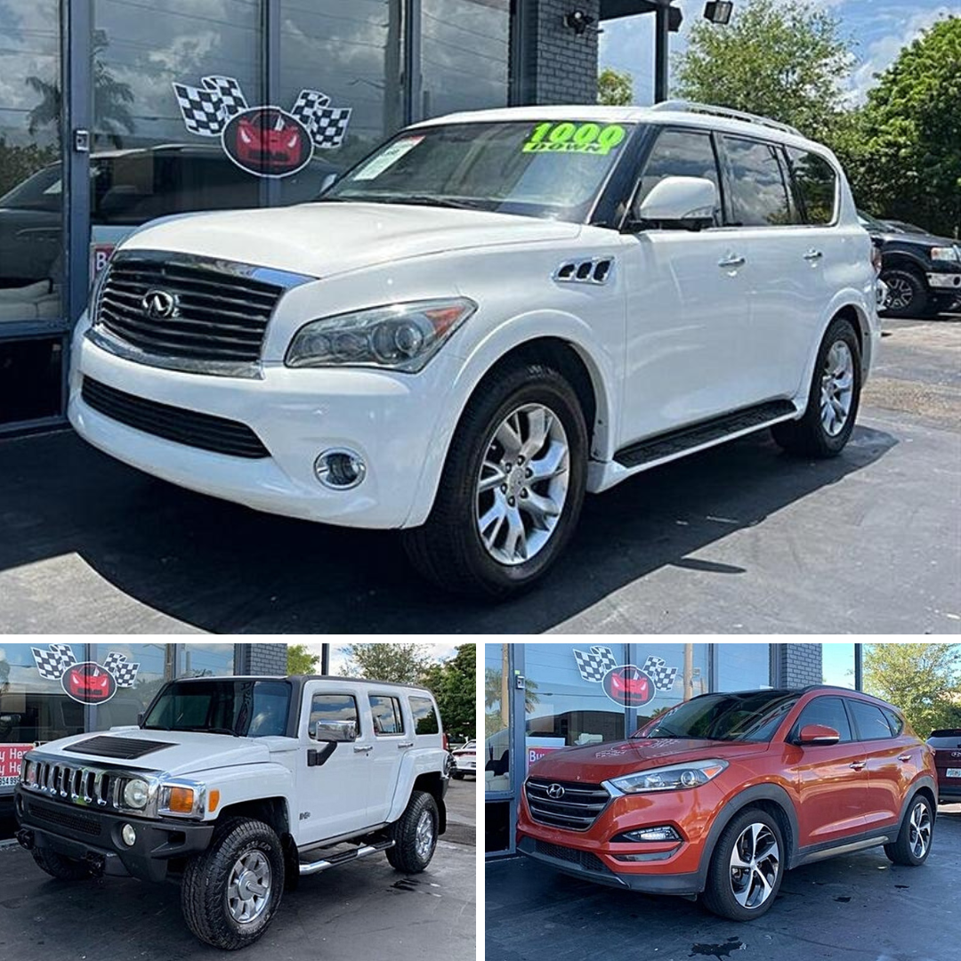 Three Styles, One Purpose: Comparing the QX56, H3, and Tucson