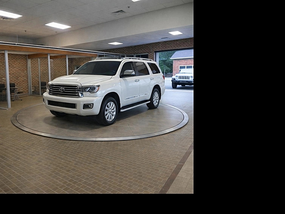 Take the Wheel of Possibility: 2018 TOYOTA SEQUOIA PLATINUM 4X4 PLATINUM SPORT UTILITY 4D