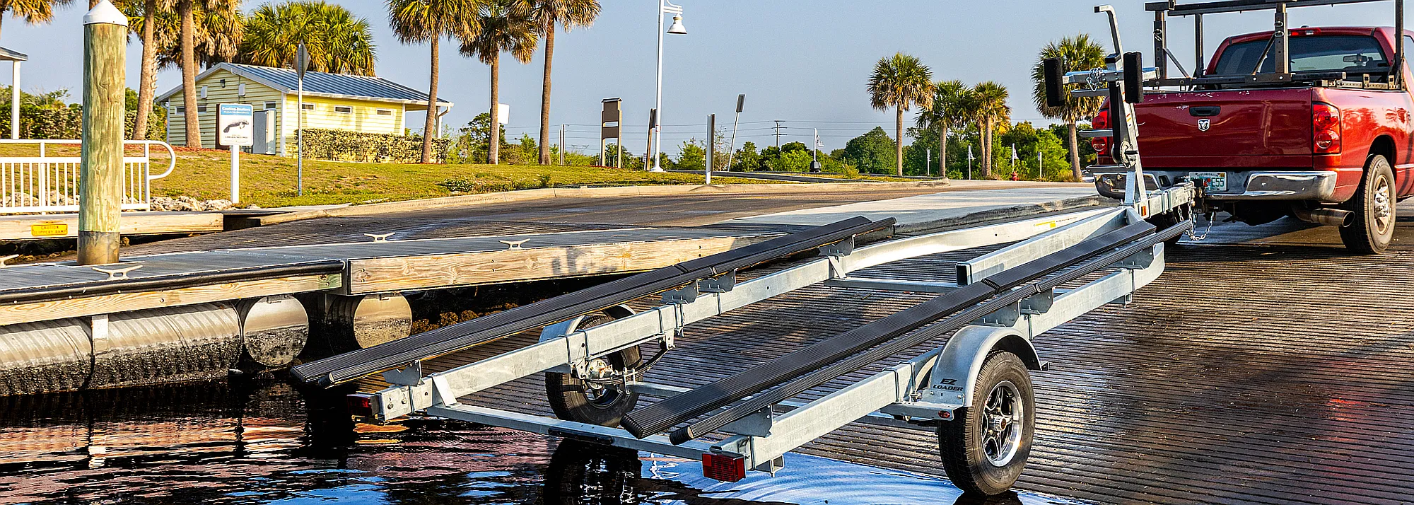 EZ Loader Pontoon Boat Trailer Features and Benefits
