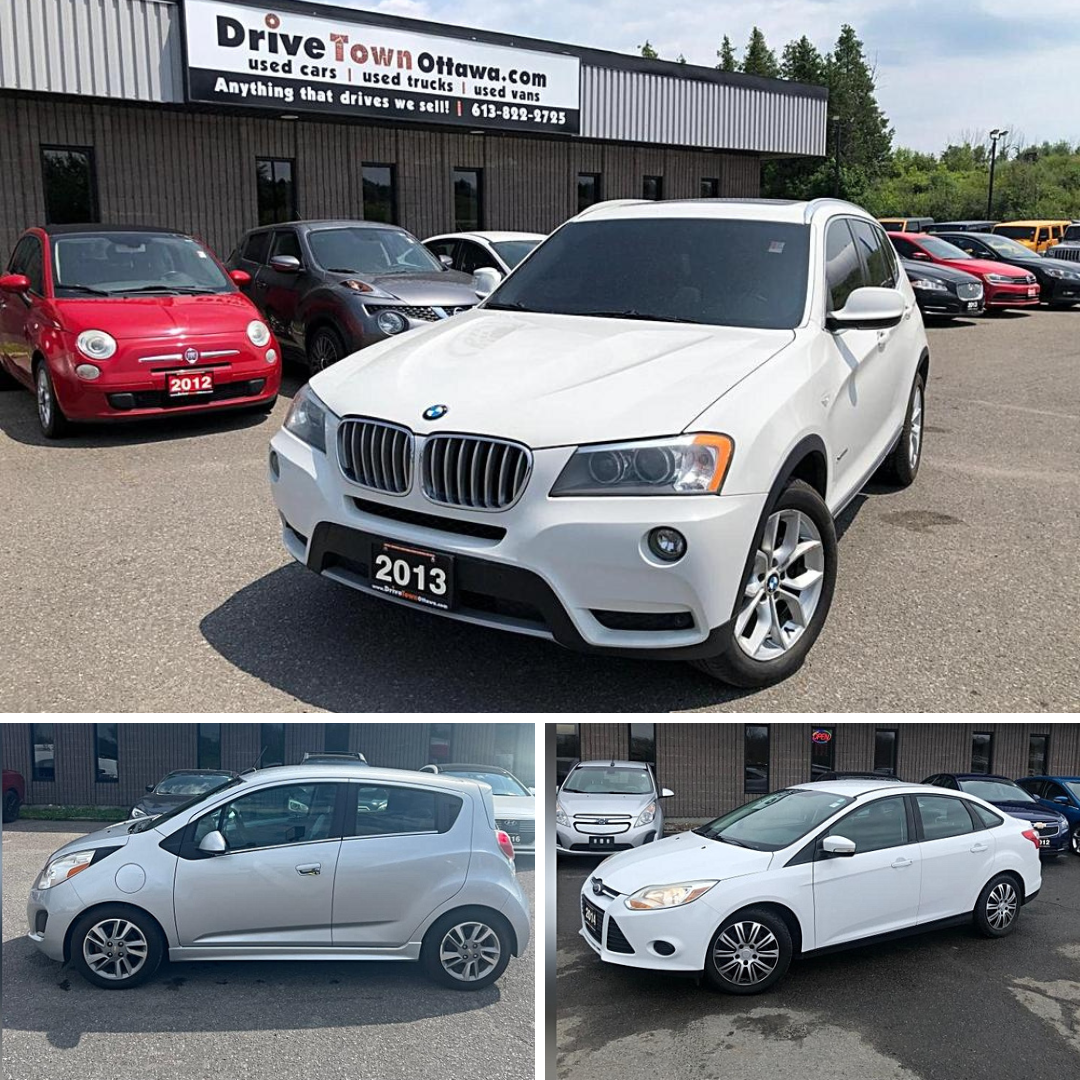 Wired for the Future: Comparing the 2014 Chevrolet Spark LT EV, 2014 Ford Focus, and 2013 BMW X3