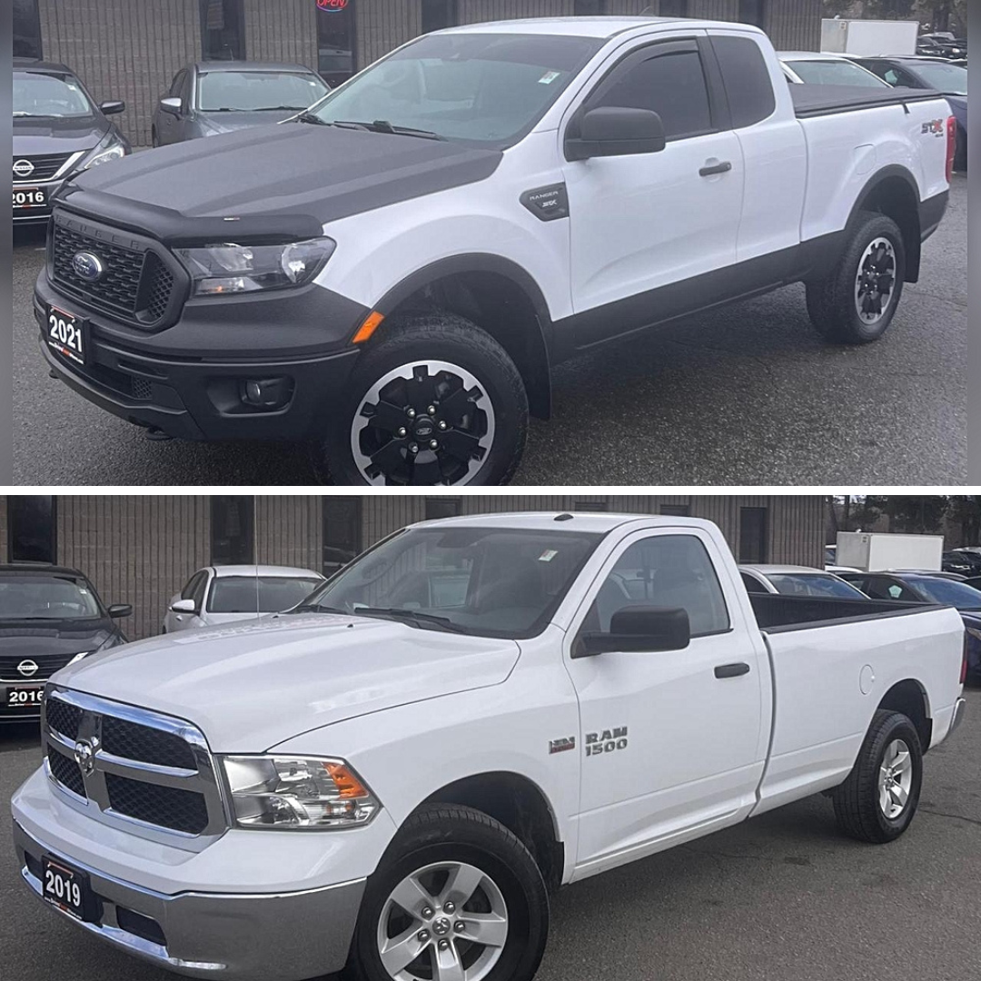 Power vs. Precision: 2019 RAM 1500 Classic ST or 2021 Ford Ranger?