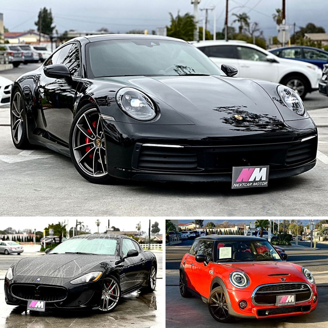 Class, Power, and Prestige: A Trio of Luxurious Coupes at NextCar Motor