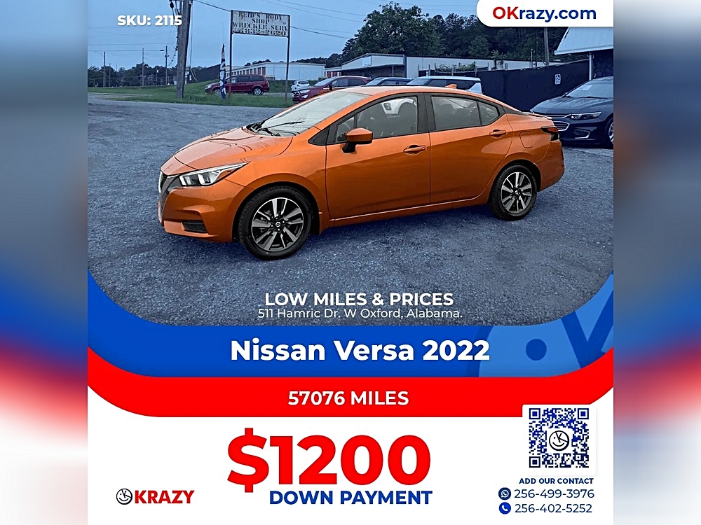 🚙 A Day With the 2022 Nissan Versa SV Sedan 4D