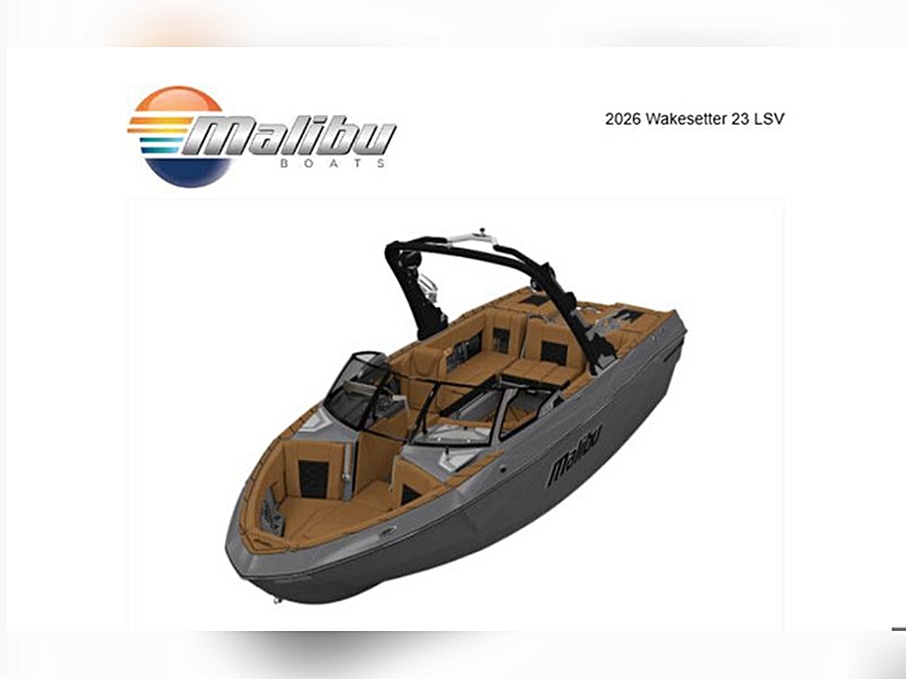 🚤 Experience Excellence with the 2026 Malibu Boats 23 LSV in Stunning GRAPHITE 🚤