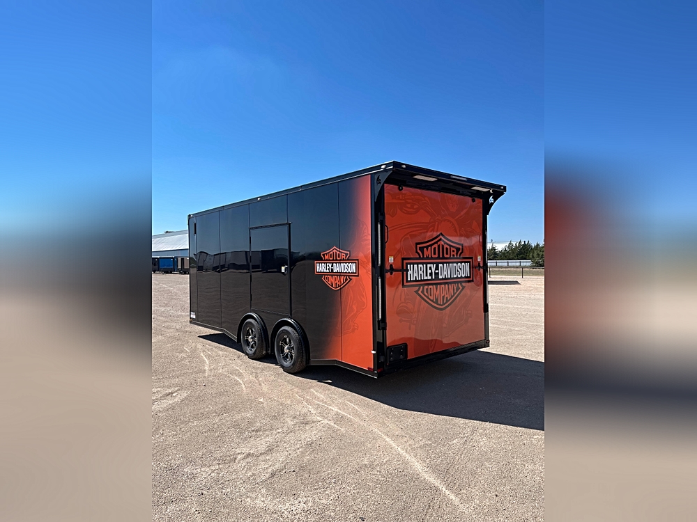 2026 SPAR 8.5 x 20 x7.5 J Series Harley Stands Out