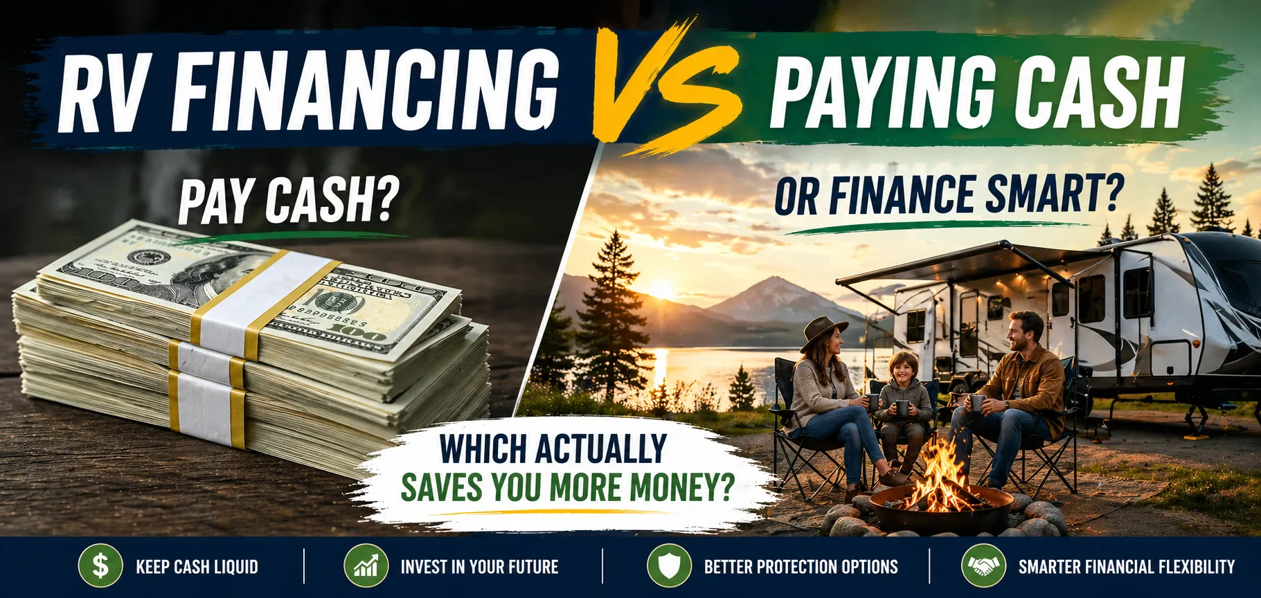 RV Financing vs Paying Cash: Which One Actually Saves You More Money?