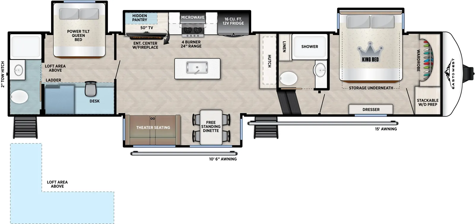 2026 East to West Blackthorn 3820DSL: The Fifth Wheel That Feels Like Home