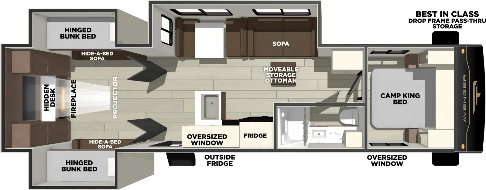 2026 Prime Time® Avenger 30PO — The Family Travel Trailer That Actually Delivers