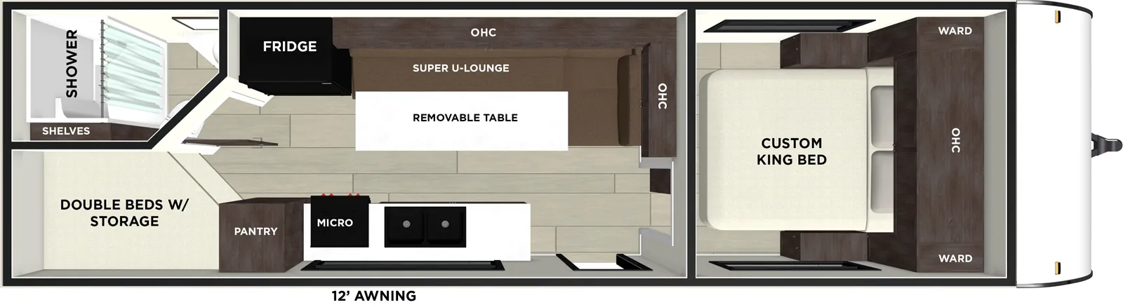 2026 Salem FSX 266BHLE Review: Lightweight Bunkhouse Camper with private front bedroom with a queen bed