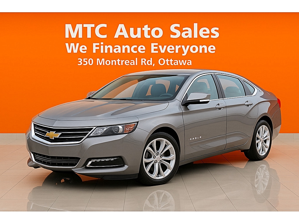 Top 10 Reasons You’ll Love the 2017 Chevrolet Impala 4dr Sdn LT w-1LT – LOADED & CERTIFIED
