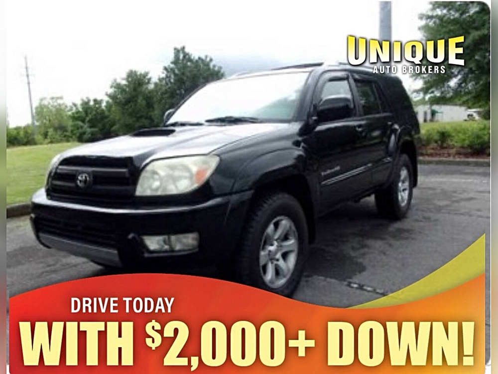Take the Wheel of Possibility: 2004 Toyota 4Runner SR5 4WD 4dr SUV w/V8